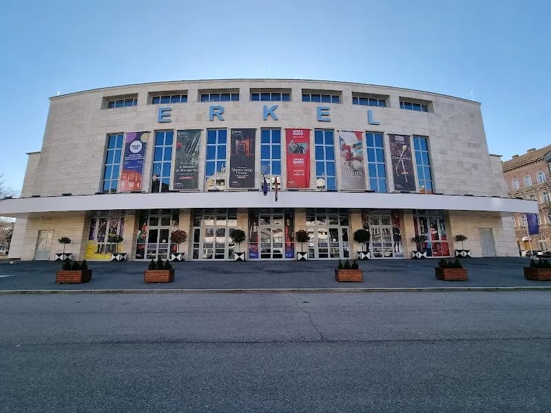 View of Erkel Színház in Zugló, Budapest