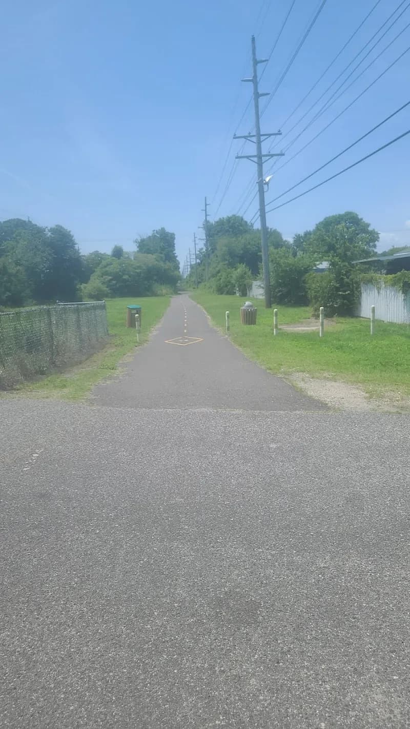 Erma section Cape may county Bike Path hiking area in Cape May, NJ