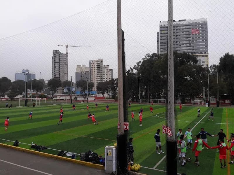 View of Estadio Municipal Campo de Marte in Jesús María, Lima