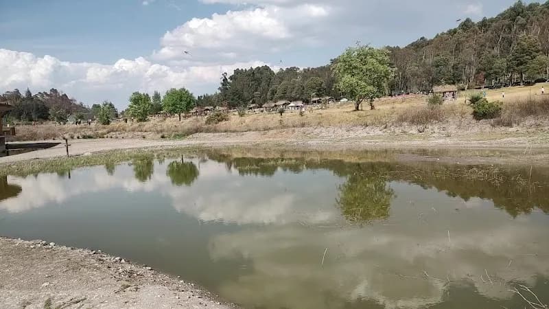 View of Estatal Sierra Morelos Park in Toluca, Edomex