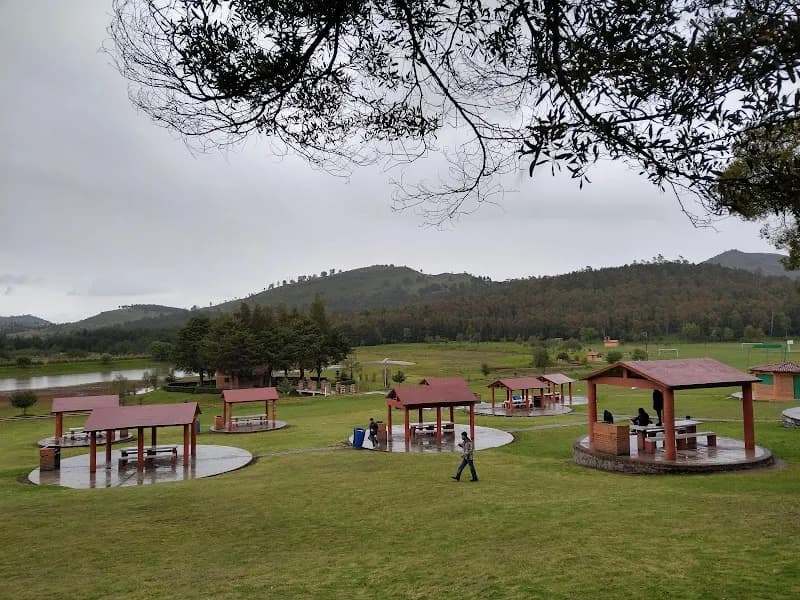 View of Estatal Sierra Morelos Park in Toluca, Edomex