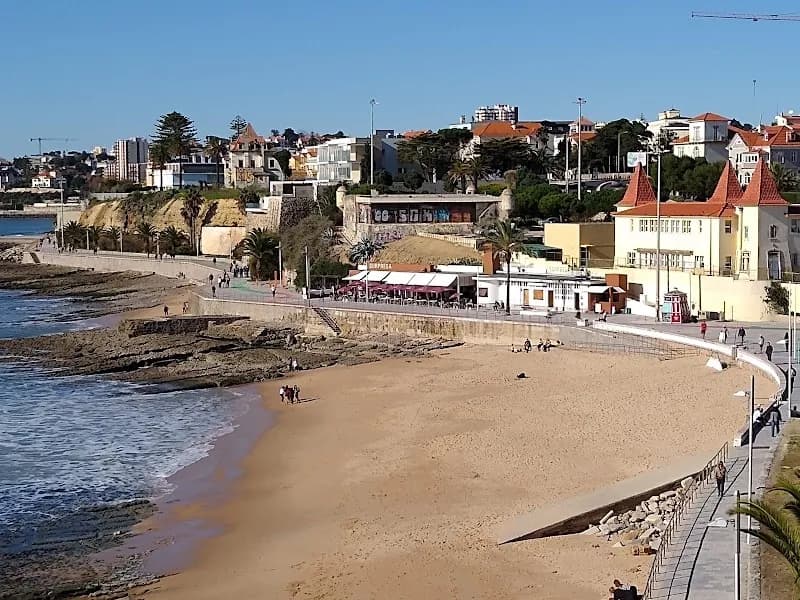 View of Estoril Promenade in Estoril, Cascais