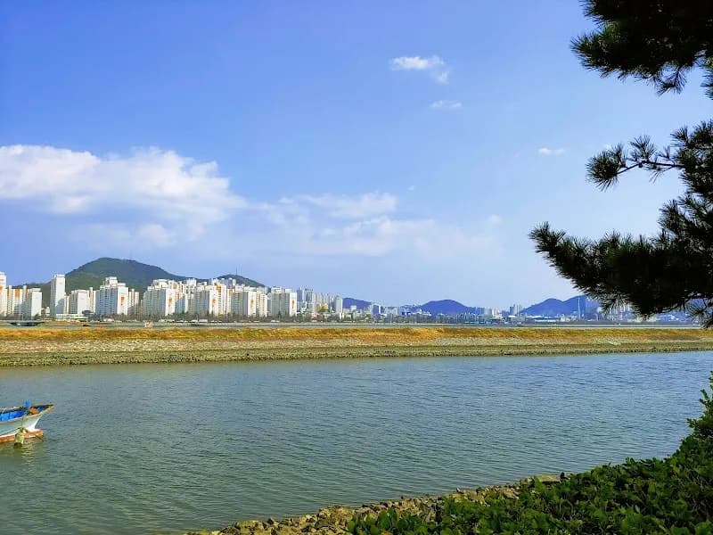 View of Eulsukdo Park in Gijang-gun, Busan