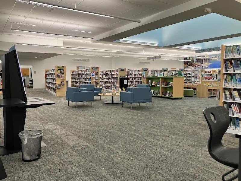 Eva Perry Regional Library library in Apex, NC