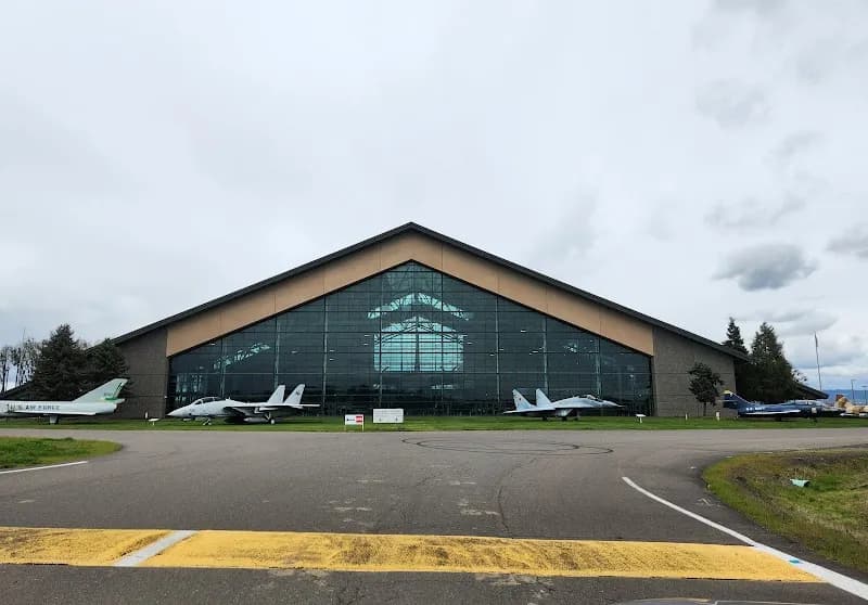View of Evergreen Aviation & Space Museum in Portland, OR