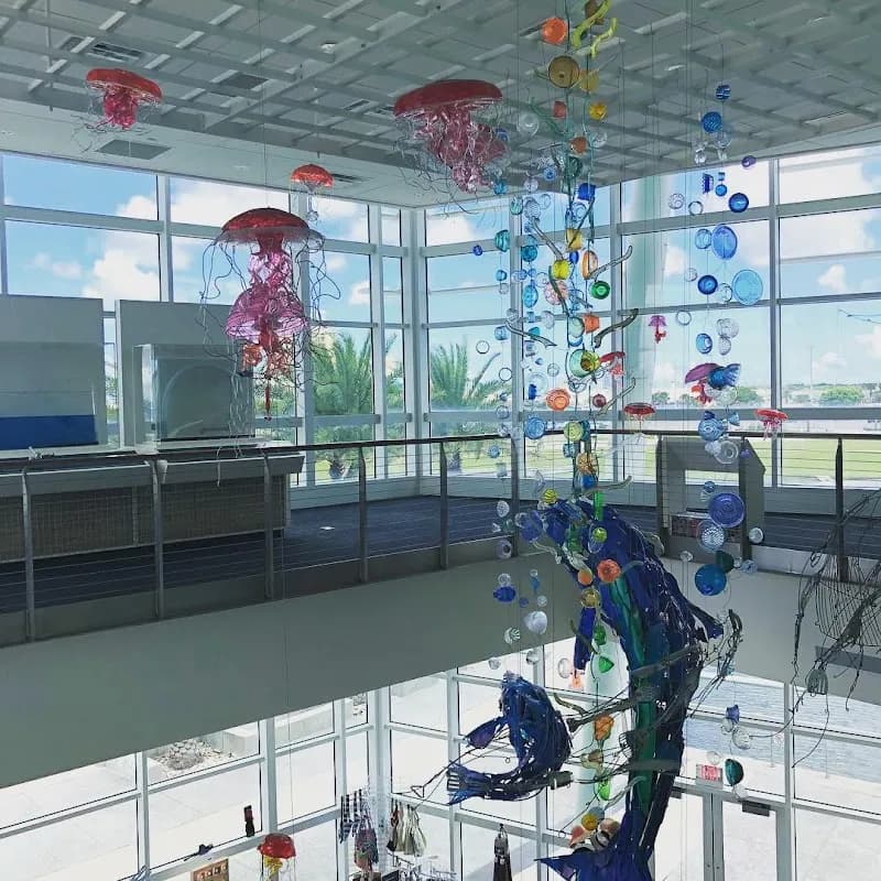 View of Exploration Tower in Daytona Beach, FL