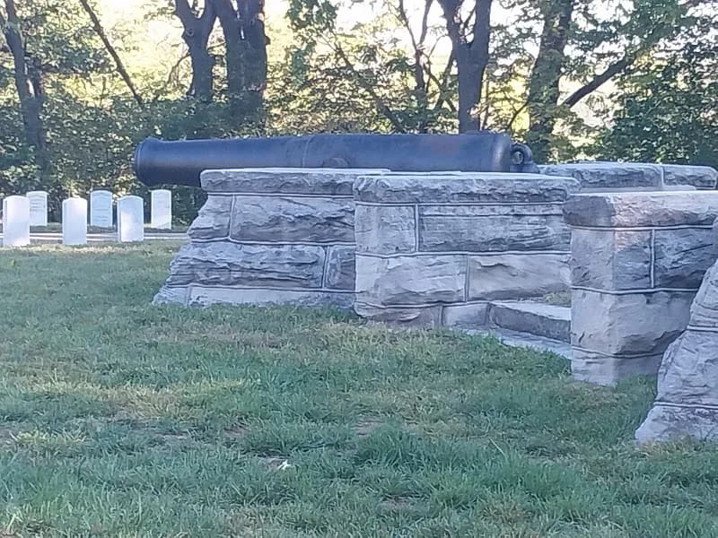 View of Fairview Cemetery in Council Bluffs, IA