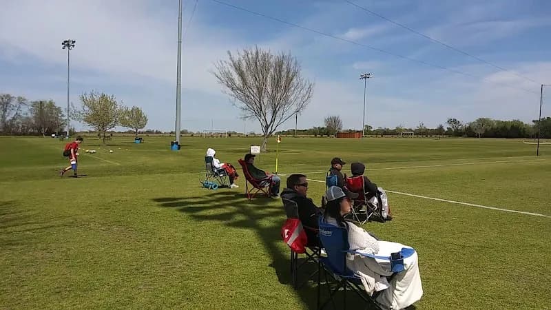 View of Fairview Soccer Park in Mckinney, TX