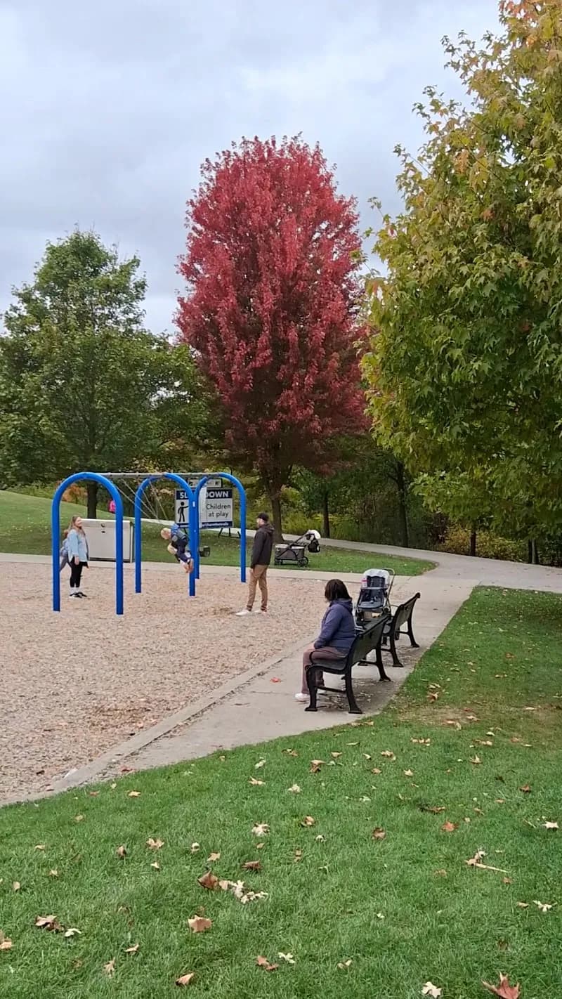 View of Fairy Lake Park in Newmarket, ON