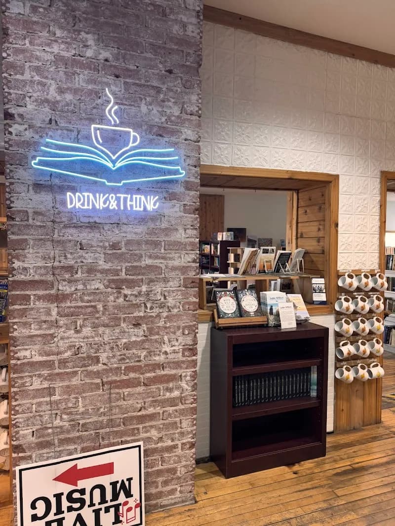 Falling Rock Cafe and Book Store Bookstores in Munising, MI