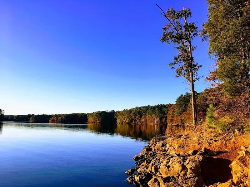 View of Falls Lake State Recreation Area in Falls Lake, NC