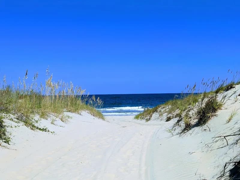 View of False Cape State Park in Pungo, VA