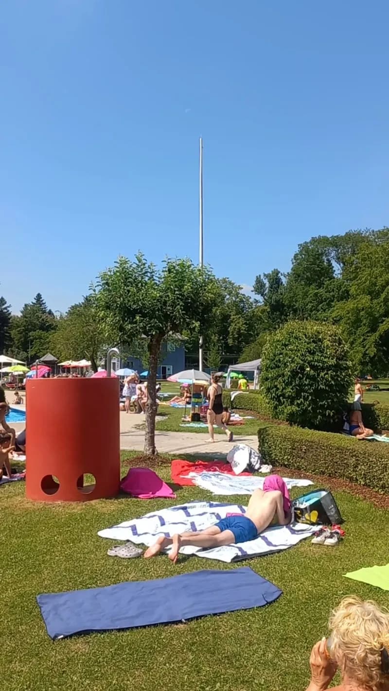 View of Familienbad Dachau in Dachau, BY