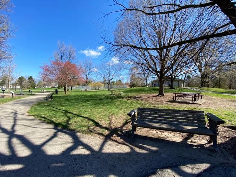 View of Fancyburg Park in Upper Arlington, OH