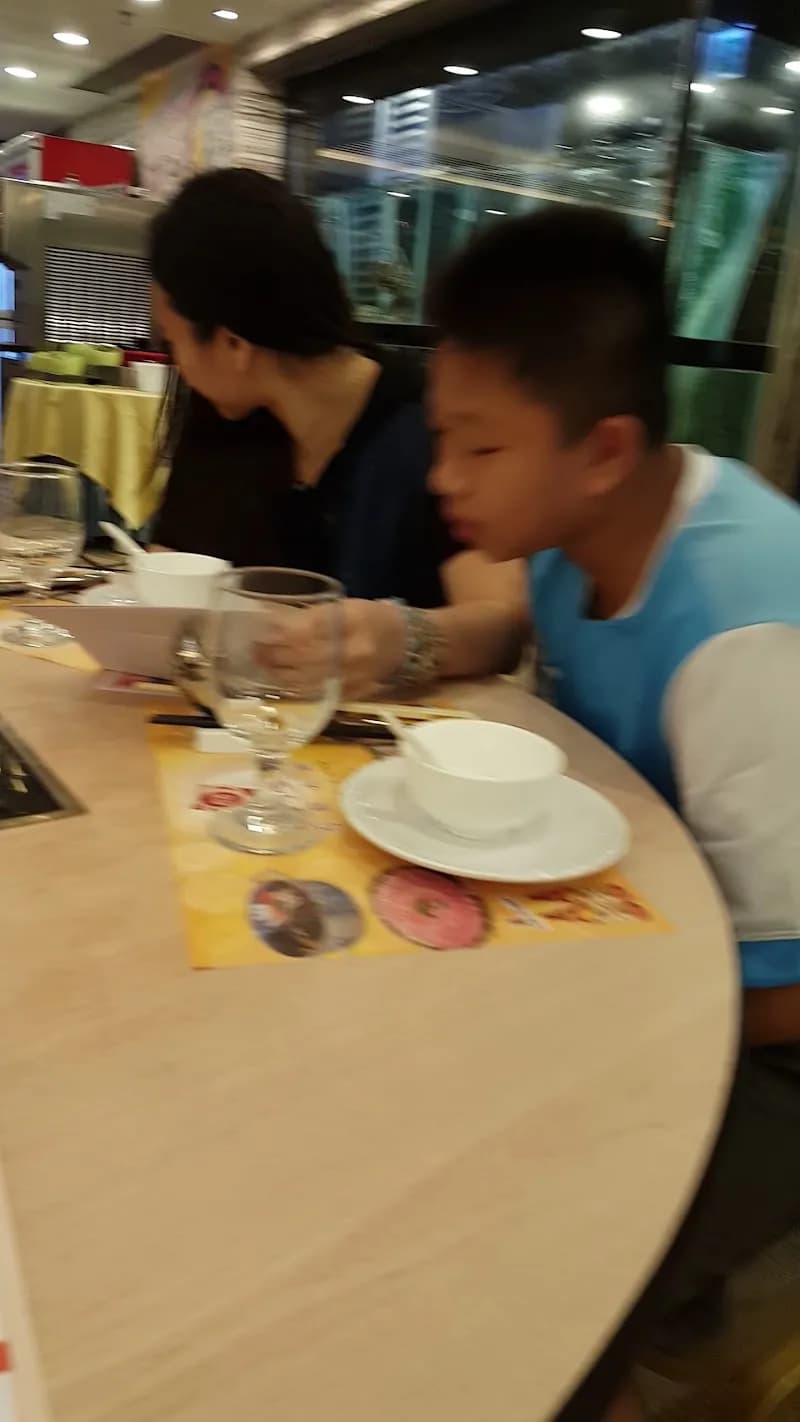 View of Fanling Centre Shopping Arcade in Fanling, HK