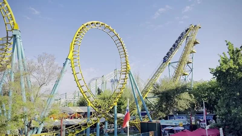 View of Fantasilandia in Santiago, RM