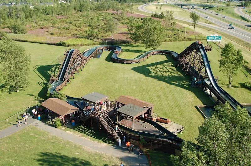 View of Fantasy Island in Grand Island, NY