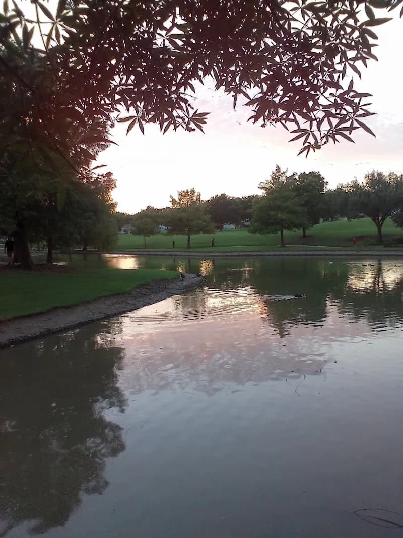 View of Farmers Branch Manske Library in Farmers Branch, TX