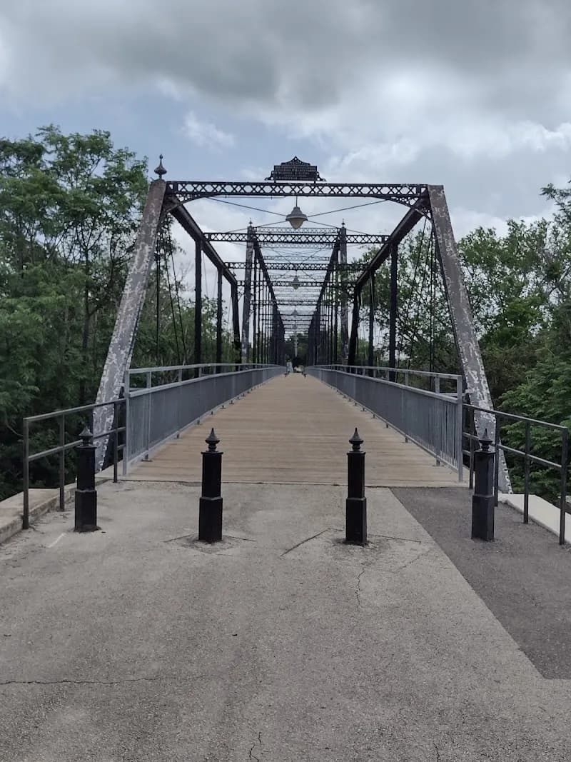 Faust Street Bridge route in New Braunfels, TX