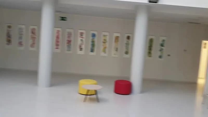 View of Federico García Lorca Municipal Library in Rivas-Vaciamadrid, Madrid