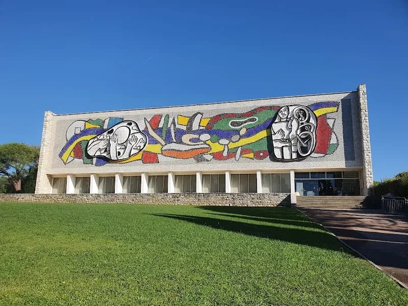 View of Fernand Léger National Museum in Biot, PACA