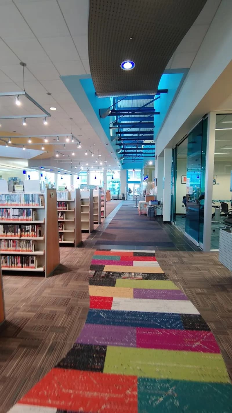 View of Ferndale Area District Library in Ferndale, MI