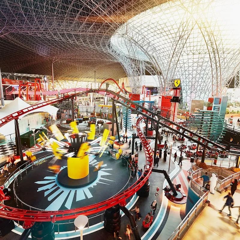 Ferrari World Yas Island, Abu Dhabi amusement park in Yas Island, Abu Dhabi