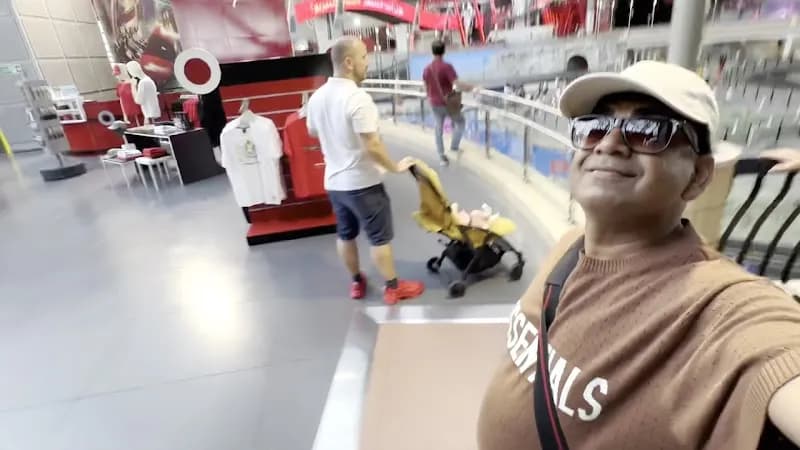 View of Ferrari World Yas Island, Abu Dhabi in Yas Island, Abu Dhabi