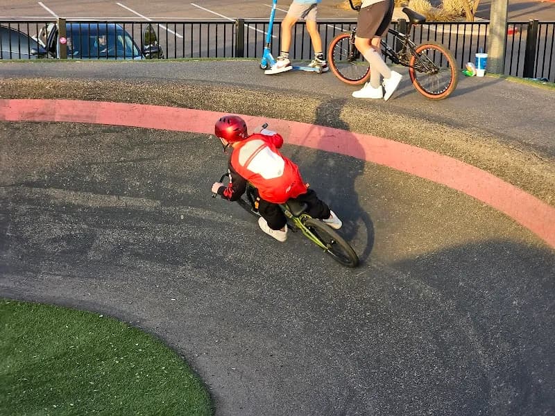 View of Festival Fields Skate Park in Avondale, AZ