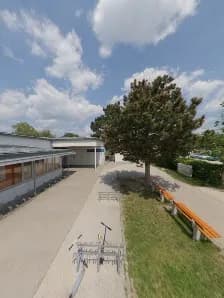 View of Öffentliche Bibliothek Maria Enzersdorf in Groß-Enzersdorf, VIE