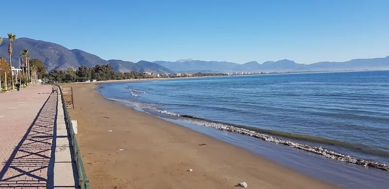 Finike Aquapark beach in Finike, Antalya
