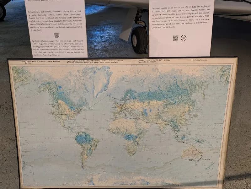 View of Finnish Aviation Museum in Vantaa, Uusimaa