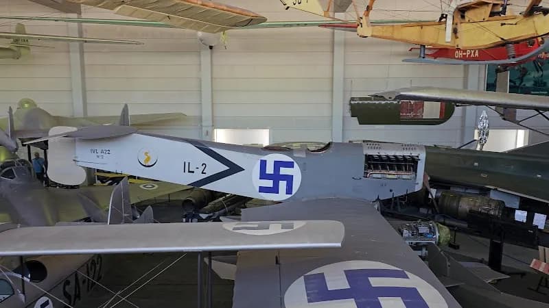 View of Finnish Aviation Museum in Vantaa, Uusimaa