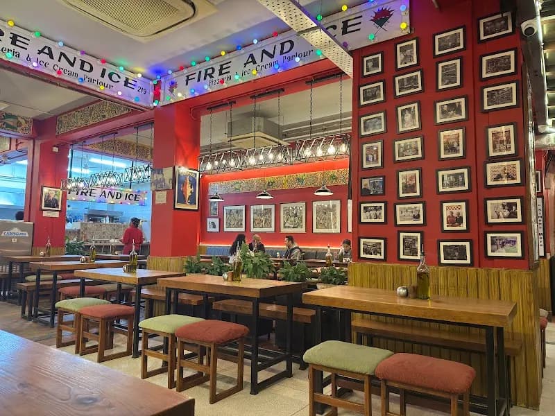 View of Fire and Ice Pizza in Kathmandu, BAG