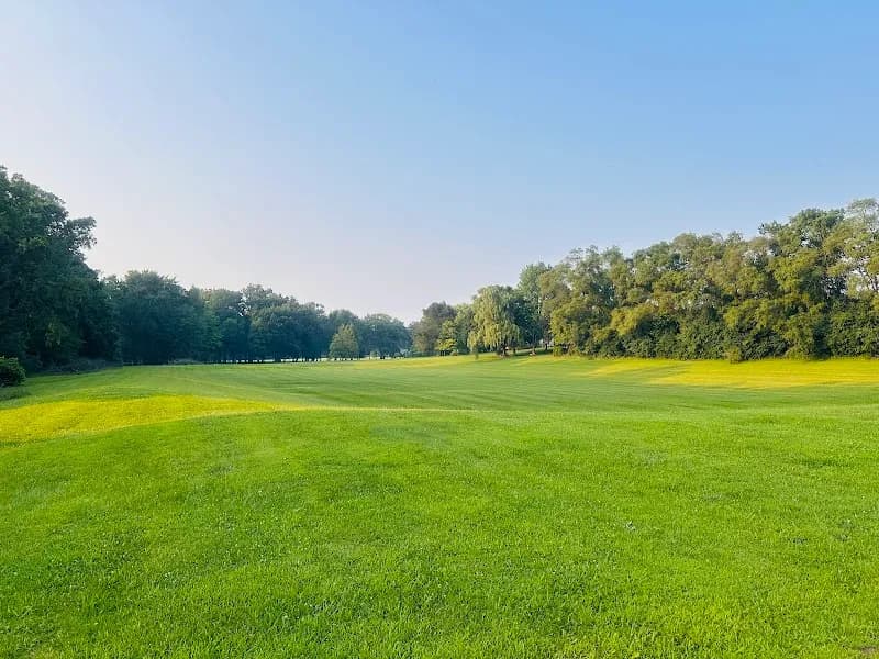 View of Firefighters Park in Troy, MI
