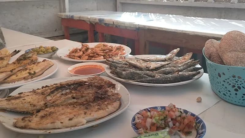 View of Fish Market in Essaouira, MS
