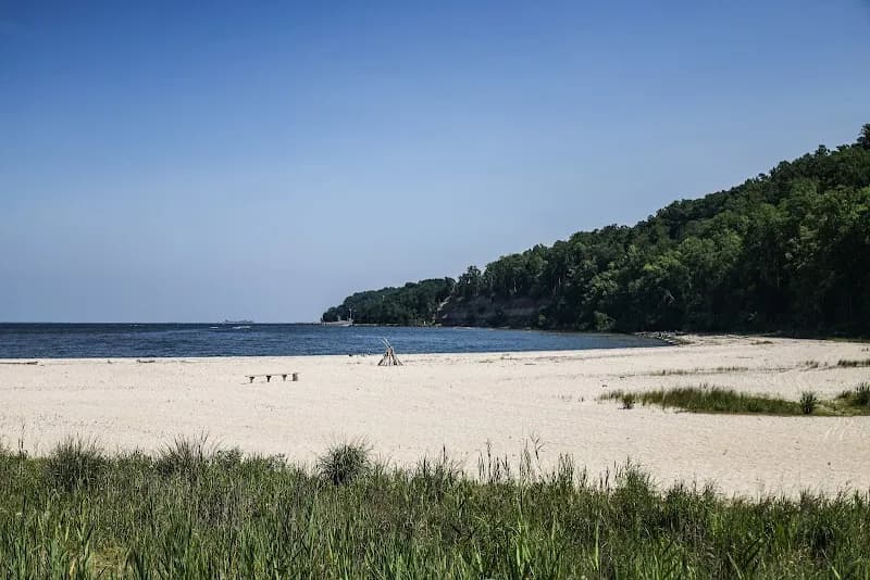 View of Flag Ponds Nature Park in Annapolis, MD