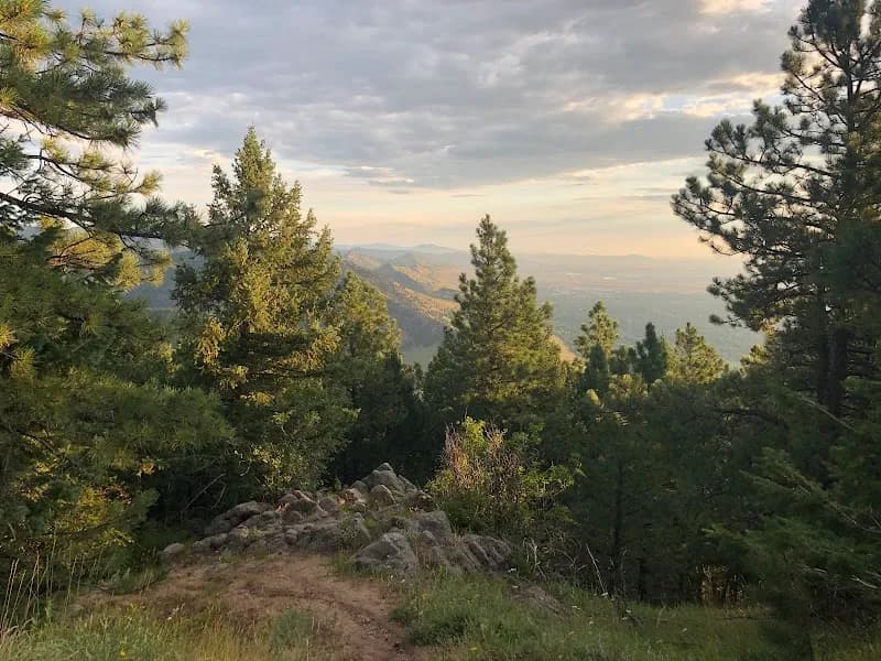 View of Flagstaff Nature Center in Whitefish, MT