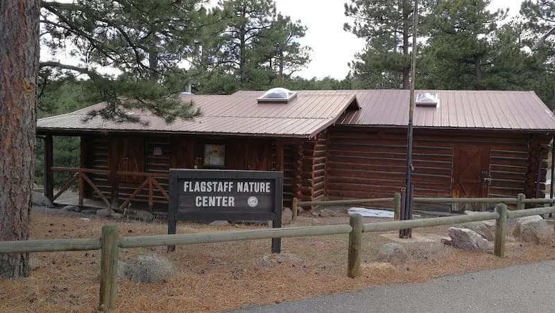 View of Flagstaff Nature Center in Whitefish, MT