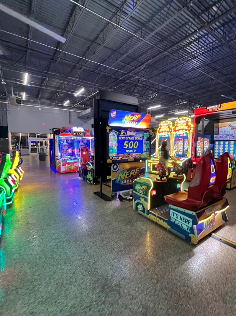 Flip Factory Zone amusement center in Columbia, SC
