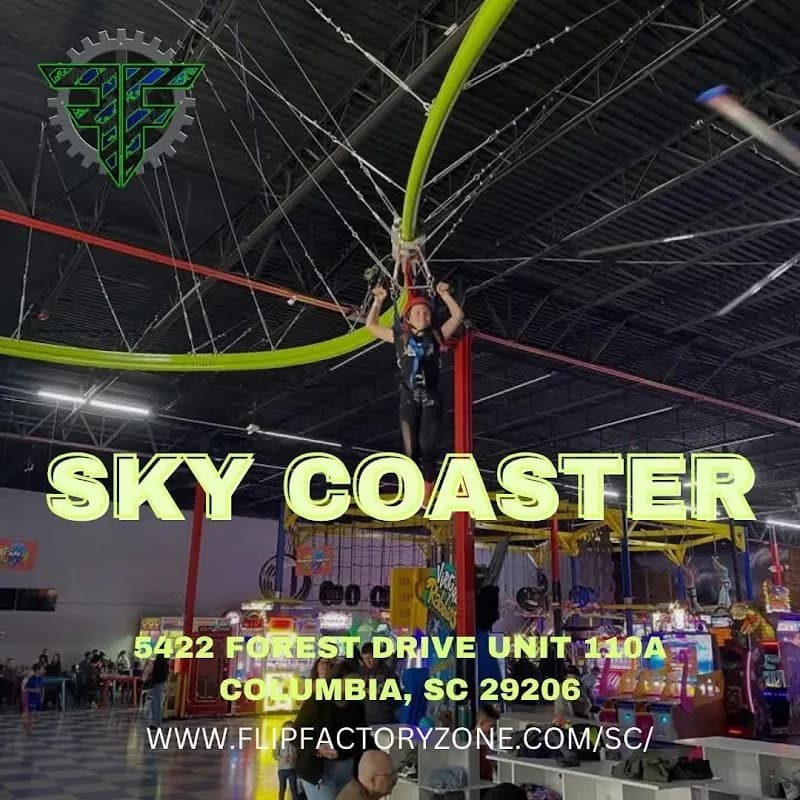 View of Flip Factory Zone in Columbia, SC