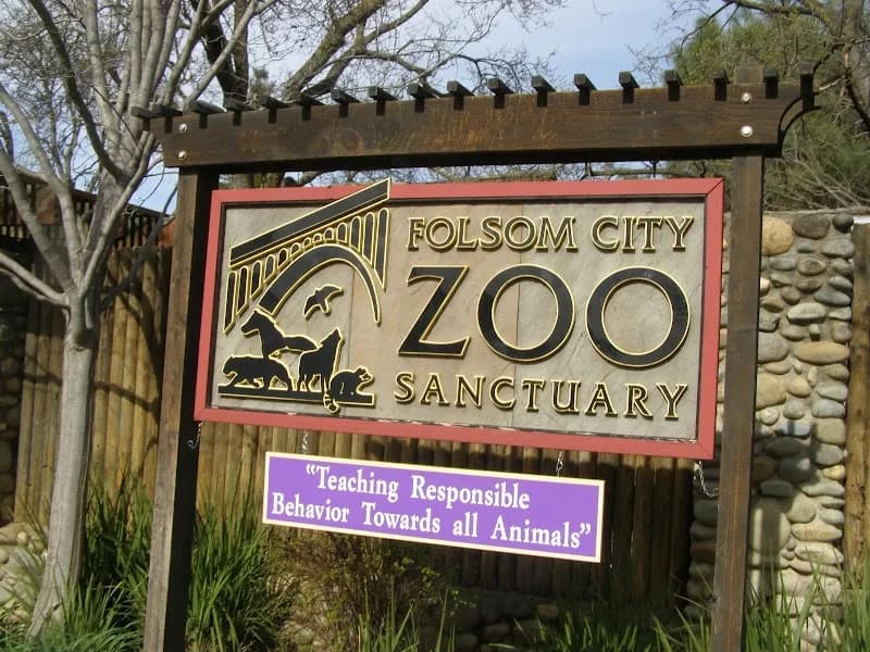 View of Folsom City Zoo Sanctuary in Folsom, CA