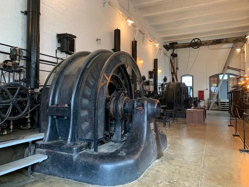 View of Folsom Powerhouse State Historic Park in Folsom, CA