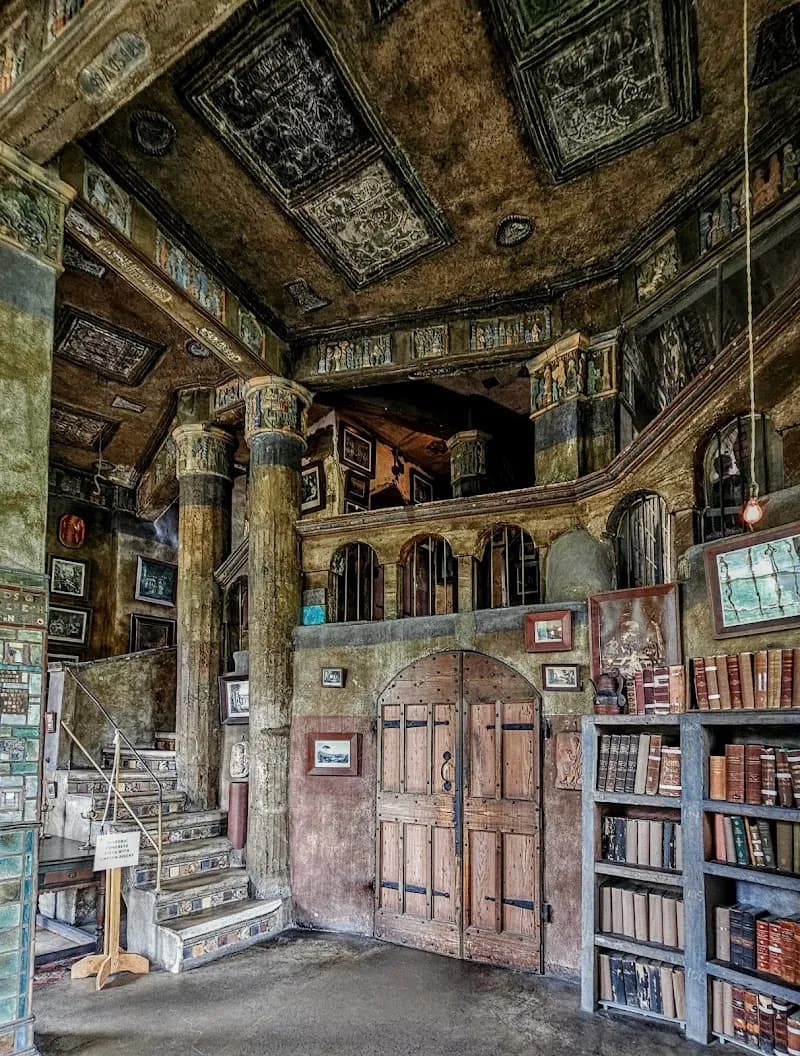 View of Fonthill Castle in Doylestown, PA