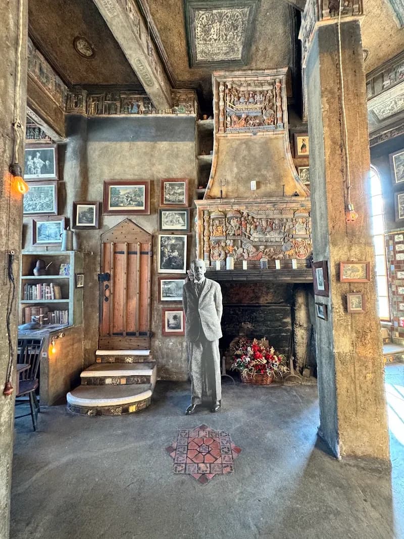 View of Fonthill Castle in Doylestown, PA