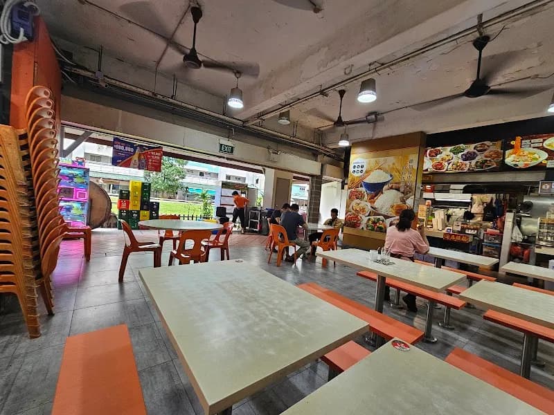 View of Food Park in Serangoon, SG