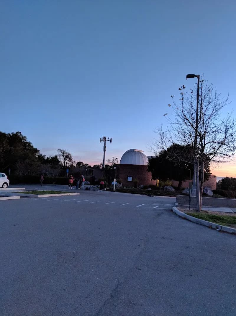 View of Foothill College Observatory in Los Altos Hills, CA