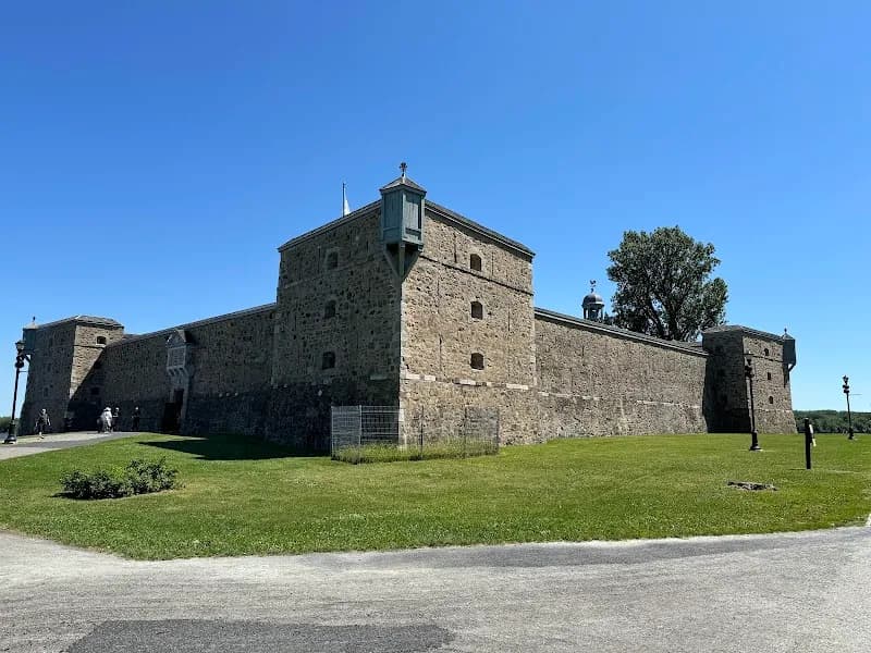 View of Fort Chambly National Historic Site in Chambly, QC