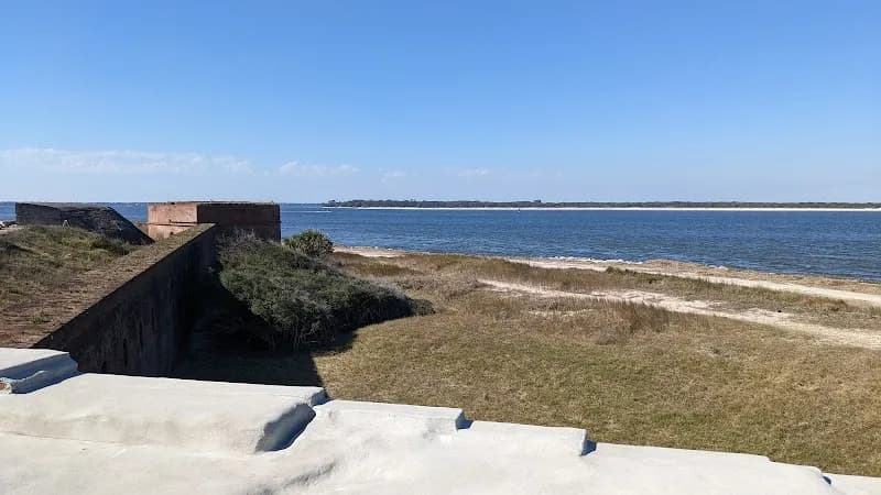 View of Fort Clinch State Park in Fernandina Beach, FL