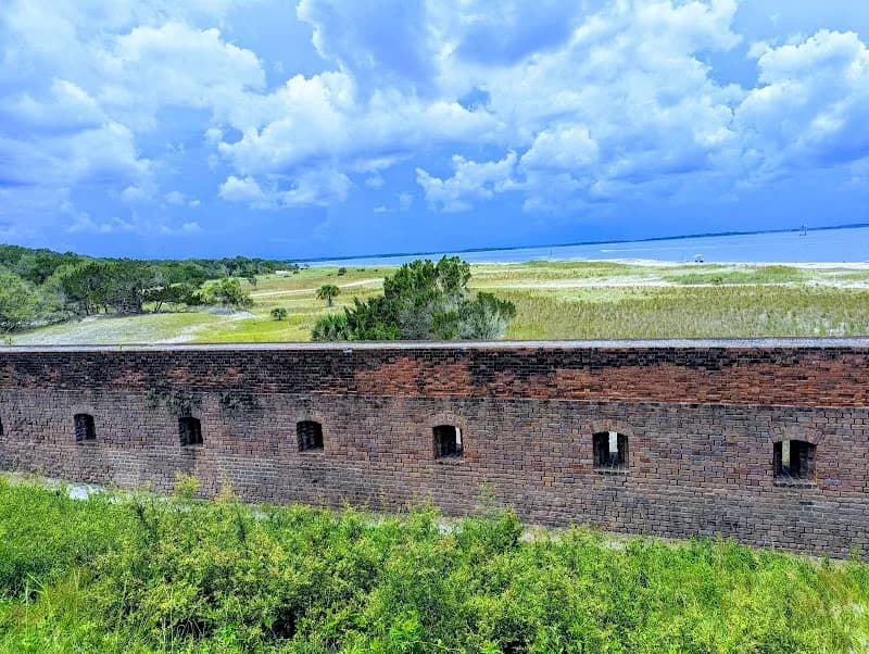 View of Fort Clinch State Park in Fernandina Beach, FL